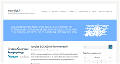 Desktop Screenshot of neurofys.fi